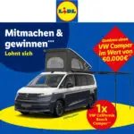VW Camper; Lidl-Gewinnspiel