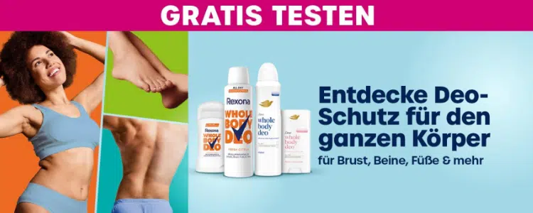 Whole Body Deo gratis testen