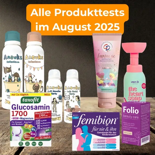 Produkttests im August