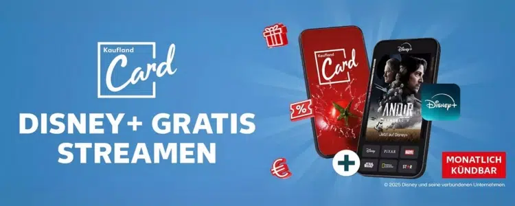 Disney+ gratis mit KauflandCard