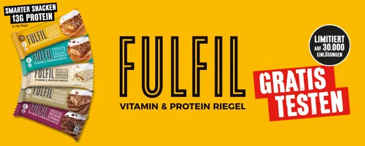 FULFIL Proteinriegel gratis testen 2026