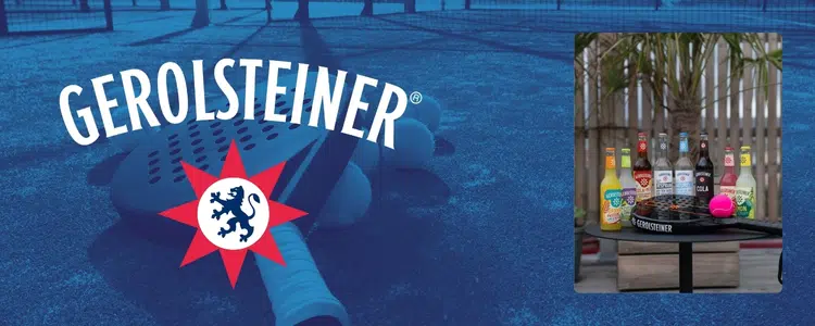 Gerolsteiner Gewinnspiel; Padel-Paket