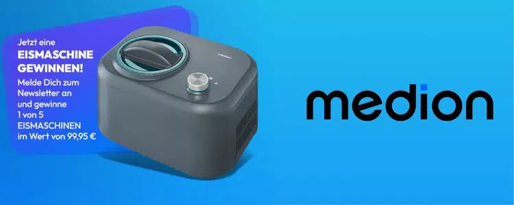 MEDION Gewinnspiel Eismaschine