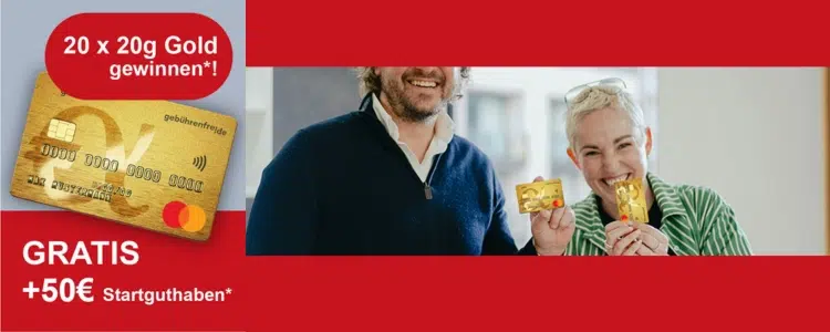 50€ Bonus für Mastercard