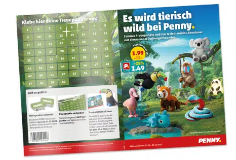 Treuepunkte-Heft von Penny