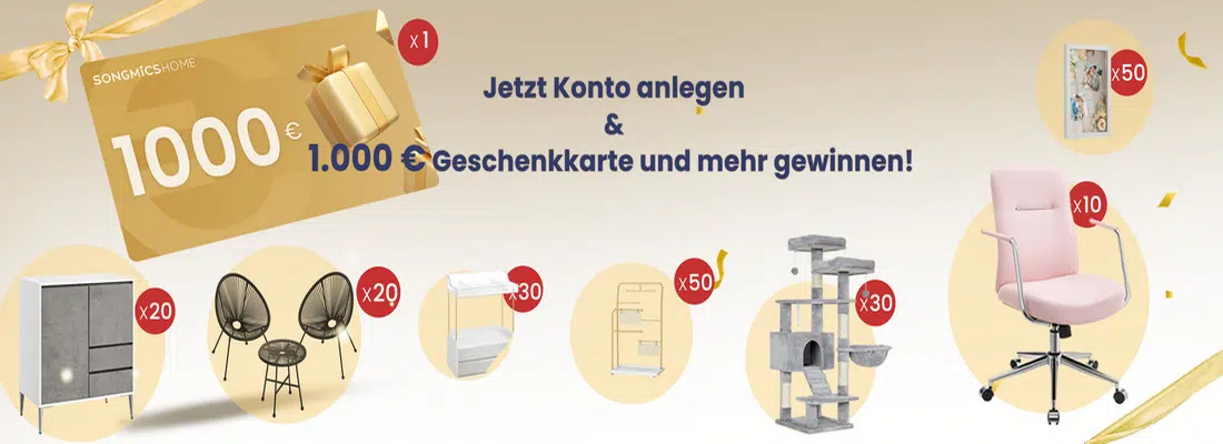 songmics Gewinnspiel; Produkte von Songmics
