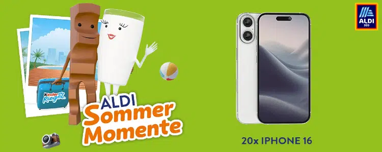 Apple iPhone 16 bei Aldi gewinnen