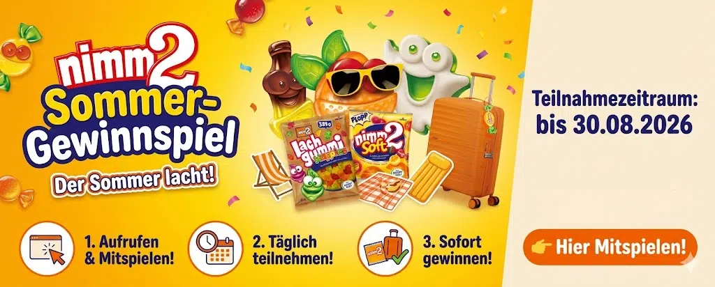 nimm2 Sommer-Gewinnspiel