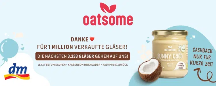 oatsome Spread Sunny Coco gratis testen