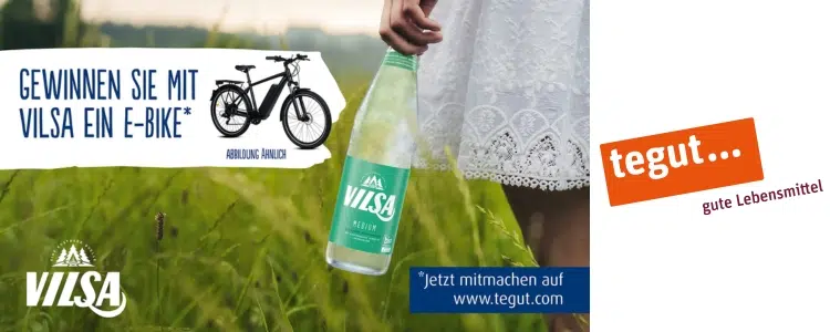 tegut...-Gewinnspiel; E-Bike; VILSA