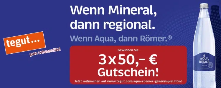 tegut...-Gewinnspiel; Einkaufsgutschein