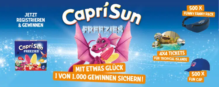 Capri Sun Freezies-Gewinnspiel