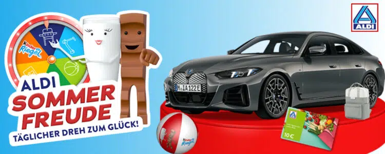 Sommerfreude-Gewinnspiel; BMW; Milky und Schoki