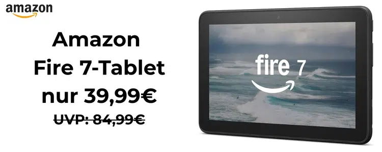 Amazon Fire Tablet für 39,99€