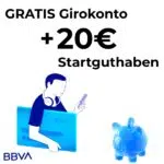20€ Startguthaben für BBVA-Bank