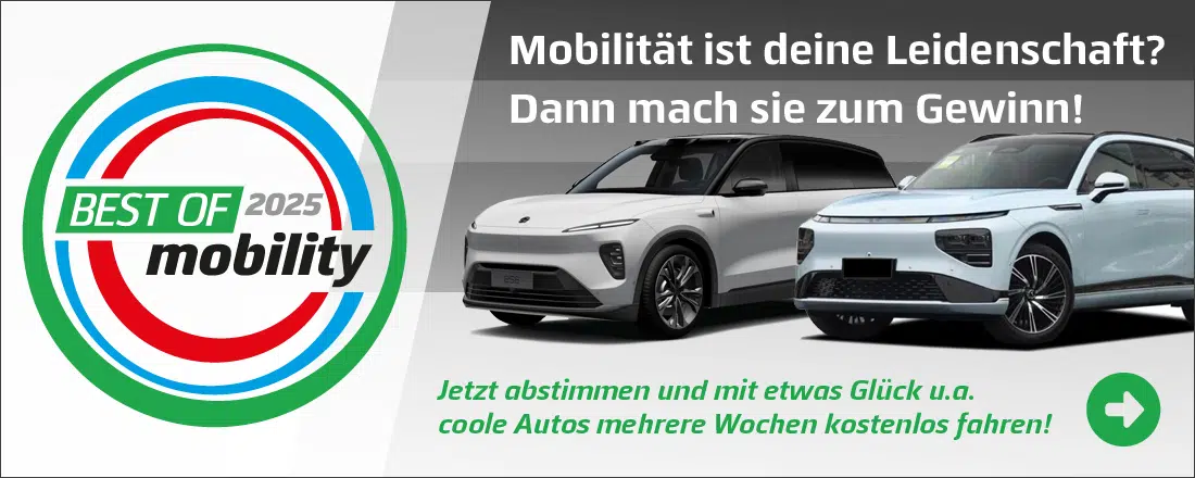 BEST OF mobility; E-Auto gewinnen 