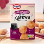 Dr. Oetker Gewinnspiel Airfryer Quarkbällchen