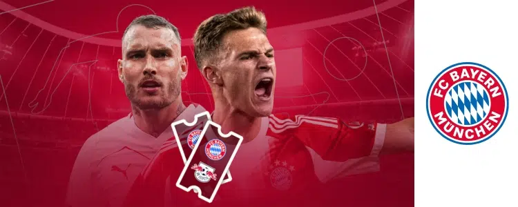 FC Bayern München Gewinnspiel RB Leipzig Tickets