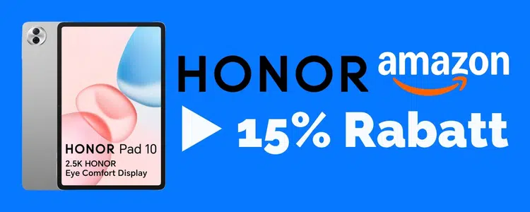 Honor Pad 10 mit 15% Rabatt