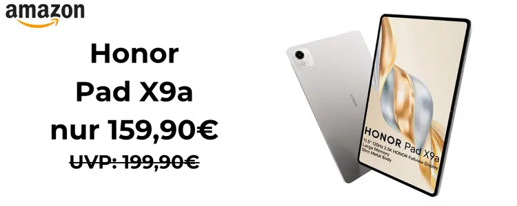 HONOR Pad X9a zum Prime Day Preis