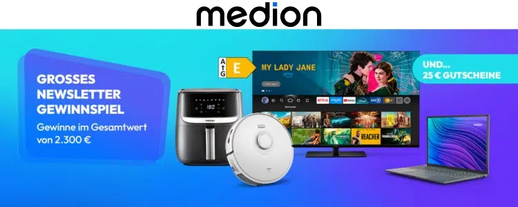MEDION Gewinnspiel Technik-Preise