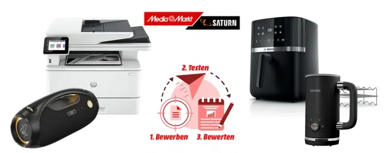 Geräte von MediaMarkt; Testpiloten; 