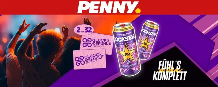 Penny Gewinnspiel Rockstar Glücksgefühle Festival