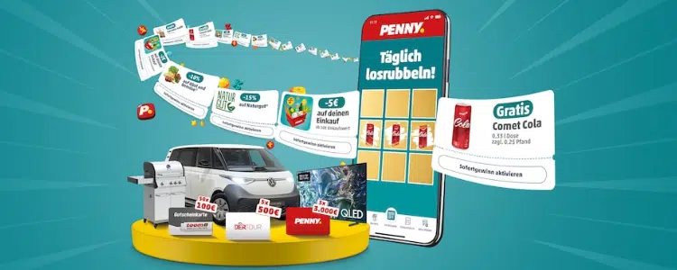 Penny Rubbellos-Gewinnspiel