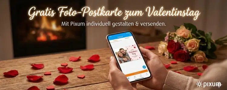 Pixum Postkarte gratis versenden Februar 2026