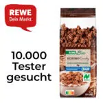 Schoko-Müsli; Rewe Logo