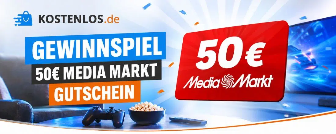 MediaMarkt-Gewinnspiel; 50€ Gutschein gewinnen