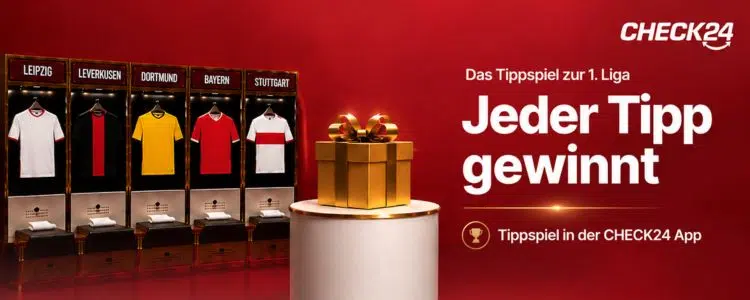 Check24 Tippspiel zur Bundesliga