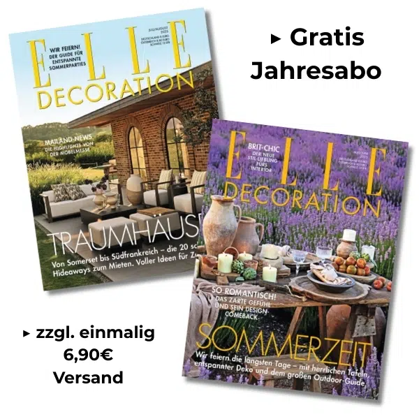 Elle Decoration: Gratis Jahresabo