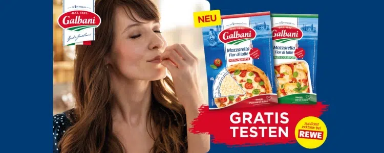 Galbani Mozzarella gratis testen