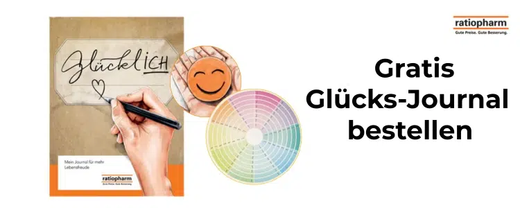 Glücksjournal von ratiopharm; kostenlos