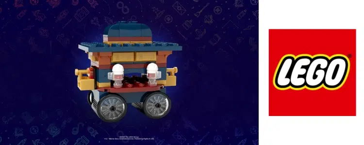 In LEGO®-Stores LEGO® Harry Potter™ Butterbier-Verkaufswagen bauen und behalten