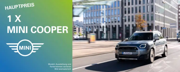 Mini Cooper gewinnen