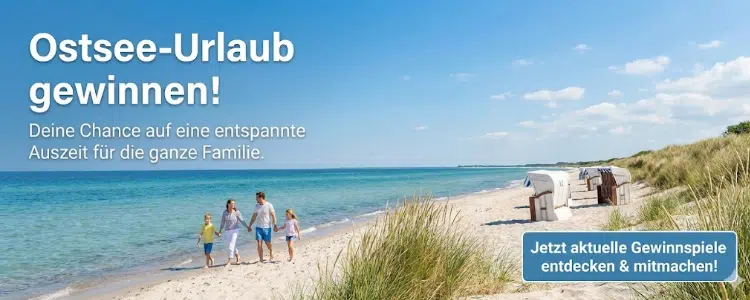 Ostsee-Urlaub gewinnen