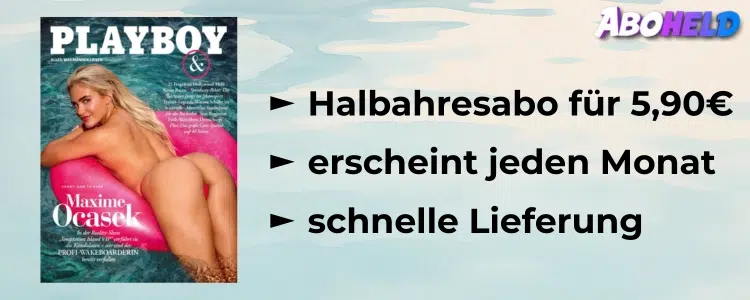 Playboy Halbjahresabo