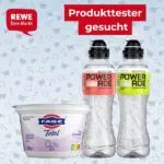 Produkttester bei REWE werden; griechischer Joghurt, Powerade