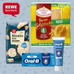 Bei REWE Produkttester werden; Coppenrath & Wiese Brötchen, Risotto-Reis, Oral-B Zahncreme