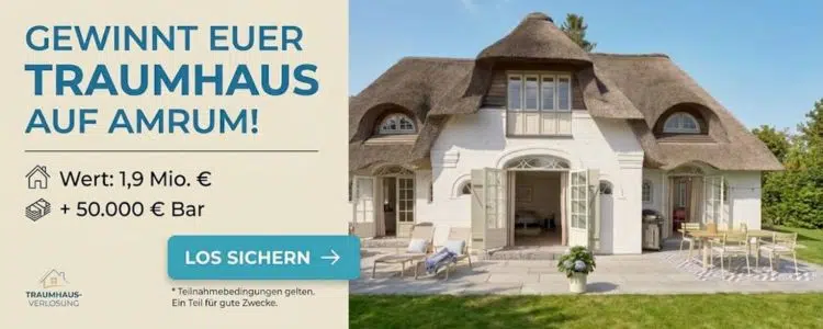 Traumhaus auf Amrum gewinnen