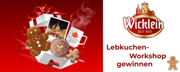 Wicklein Lebkuchen-Gewinnspiel