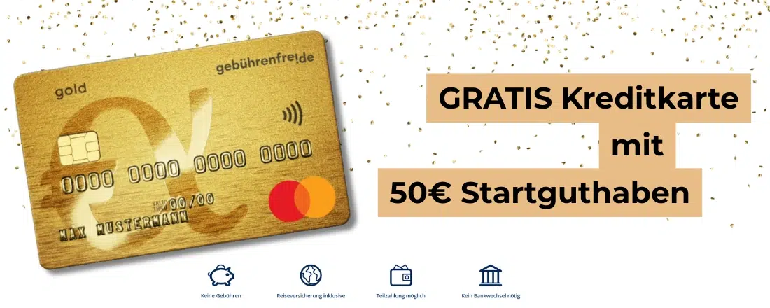 advanzia Mastercard mit 50€ Startguthaben