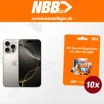 notebooksbilliger.de Gewinnspiel; iPhone 16 Pro