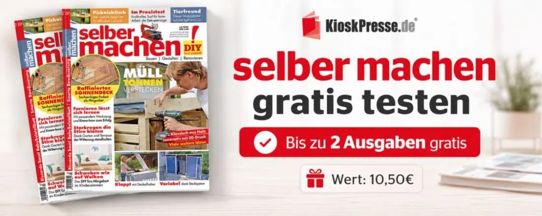 Magazin "selber machen" bis zu 2x gratis lesen