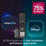 waipu.tv + Disney+ & Waipu-Stick