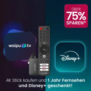 waipu.tv + Disney+ & Waipu-Stick