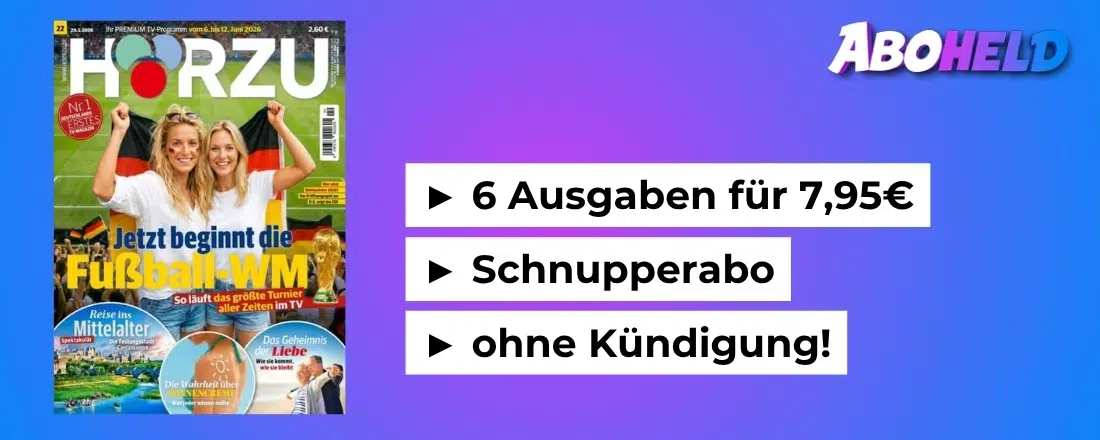 Aboheld: Hörzu-Angebot