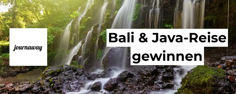 Bali & Java-Reise gewinnen journaway